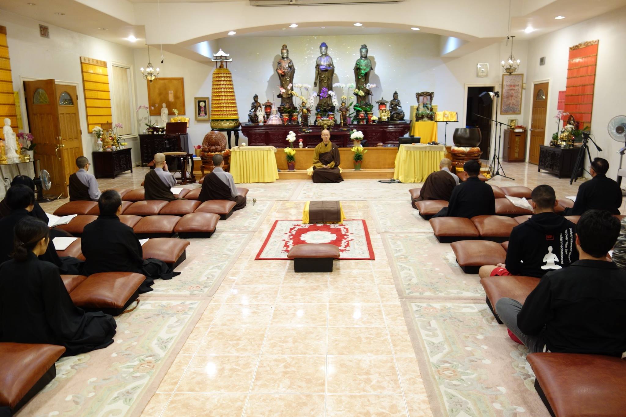 Lu Mountain Temple Bodhi Light International Image