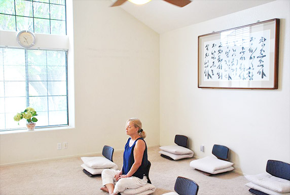 Santa Clara Meditation Image