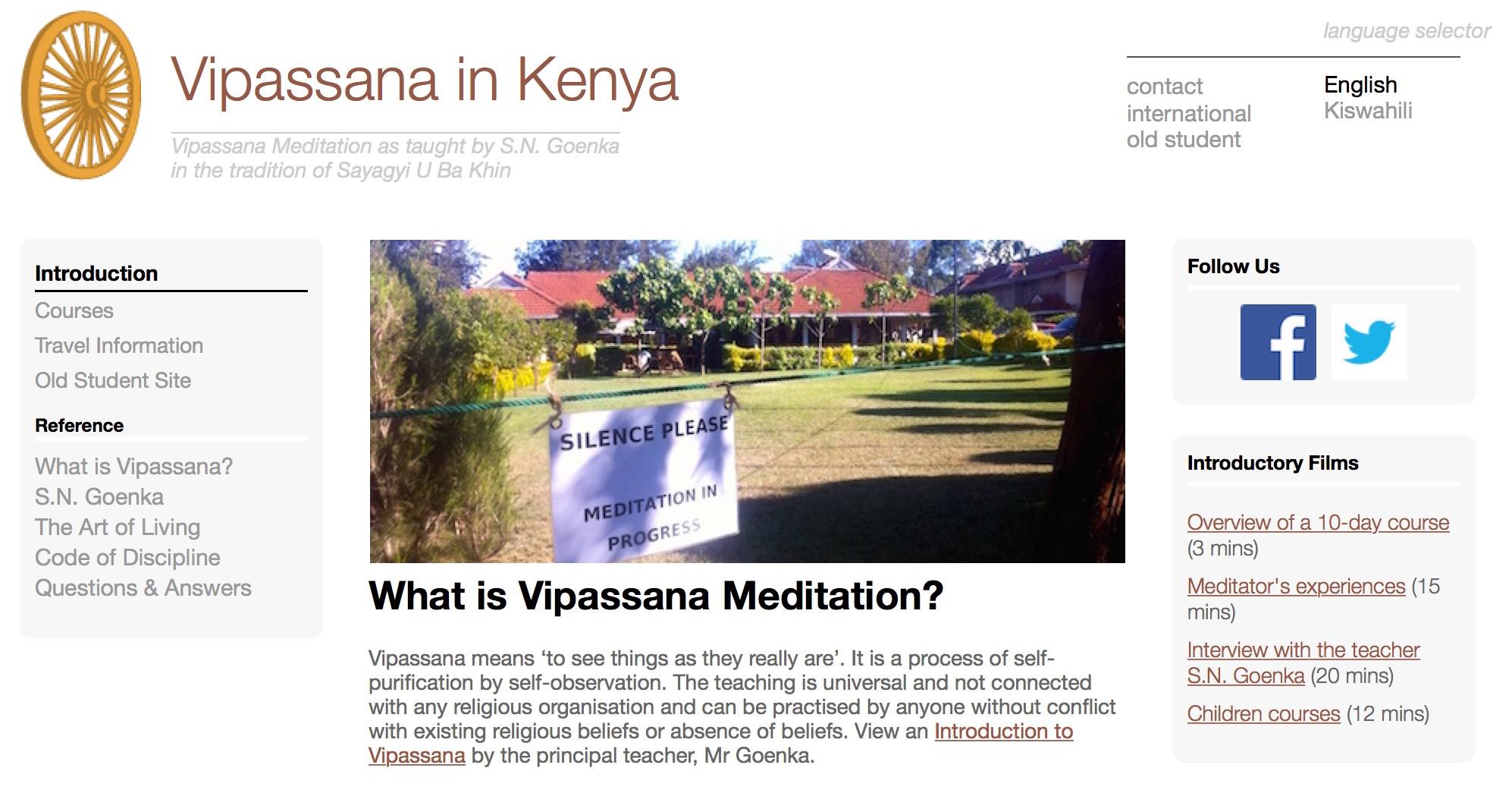 Vipassana Meditation Centre 