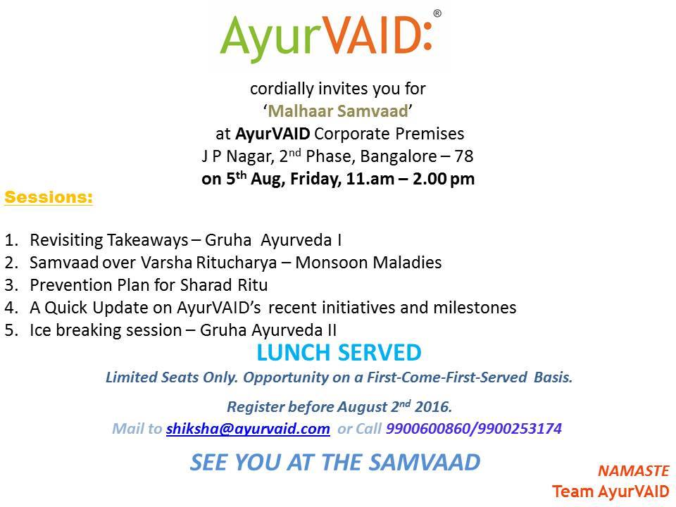 Ayur Vaid Hospital Bengaluru