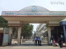 Vydehi Institute Of Medical Sciences And Research Center 