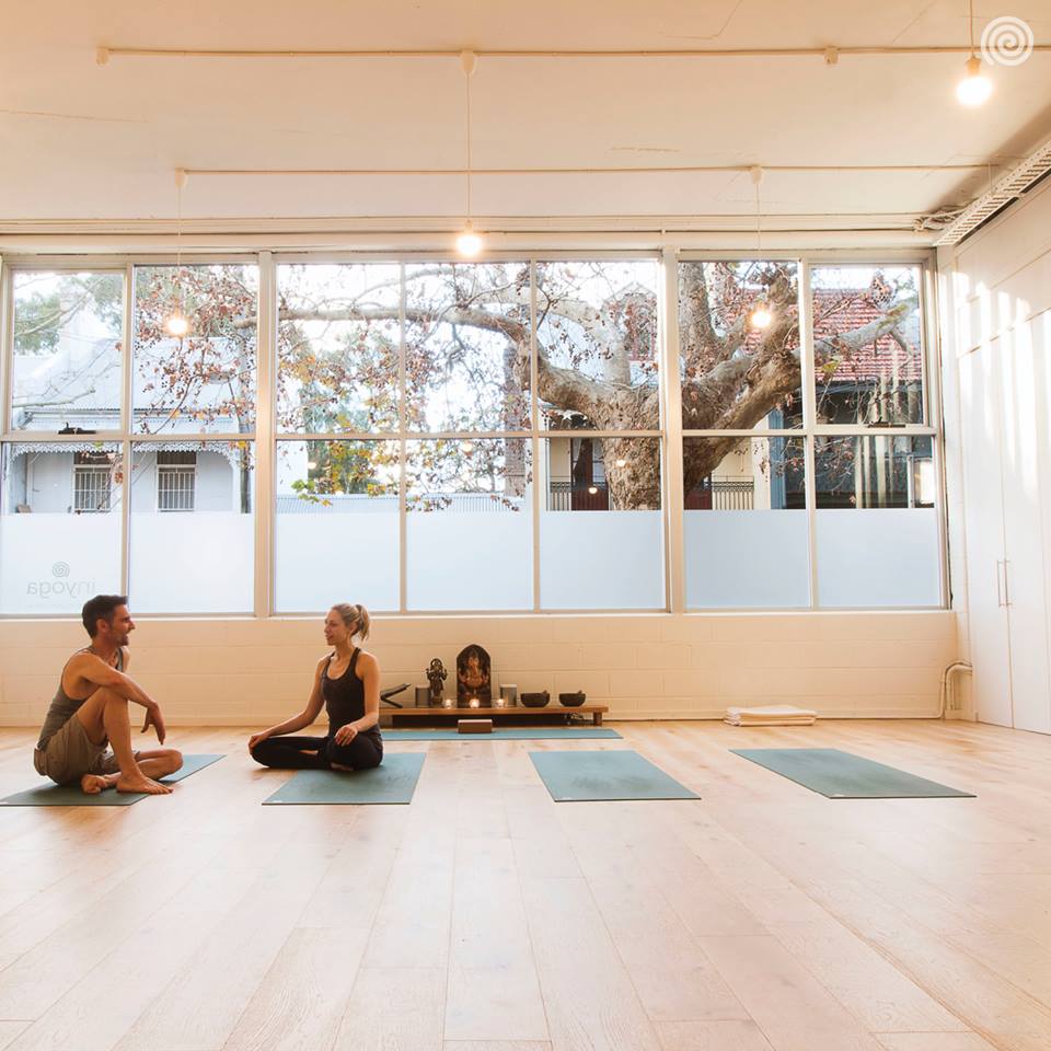 In Yoga Studio