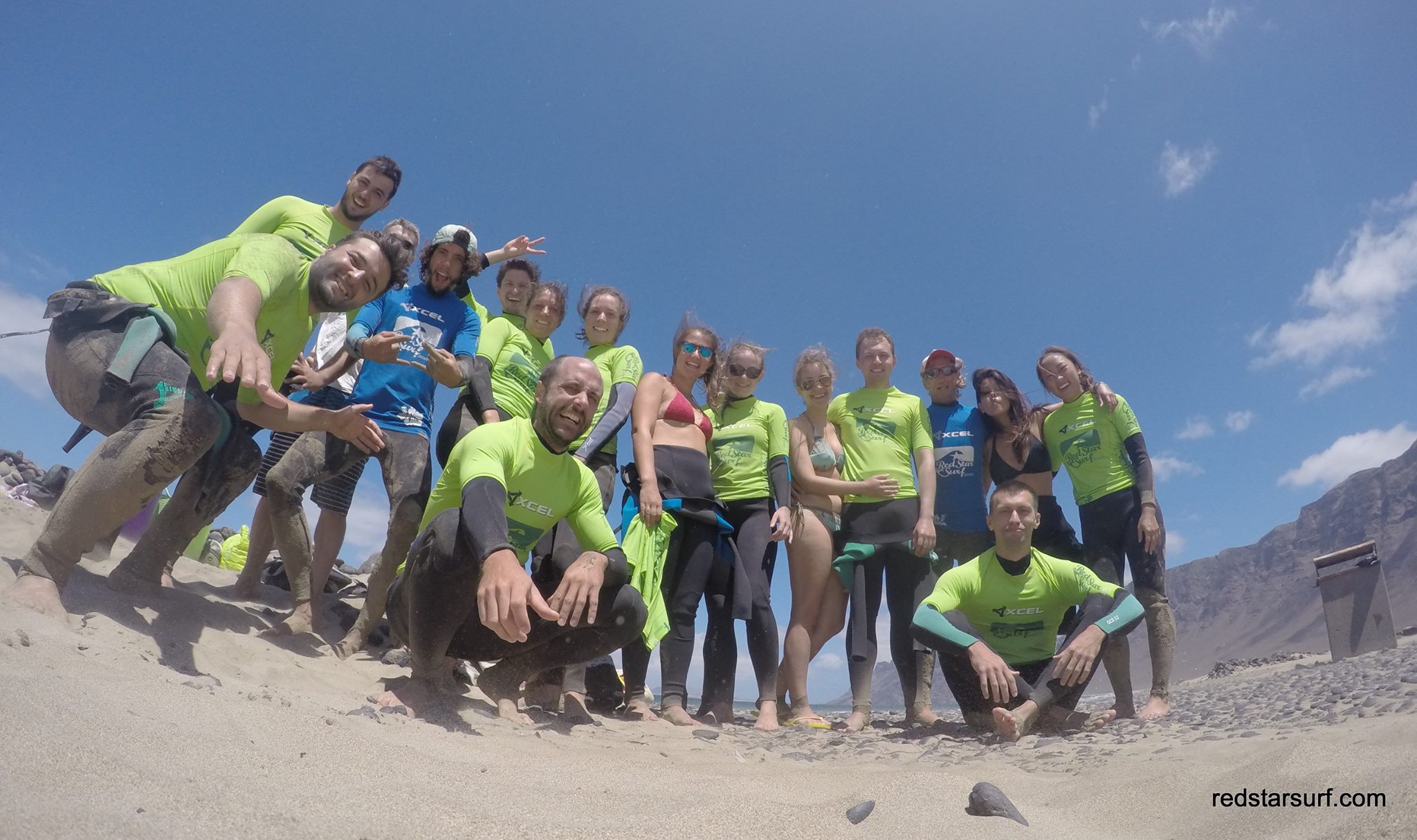 Red Star Surf And Yoga Camp 