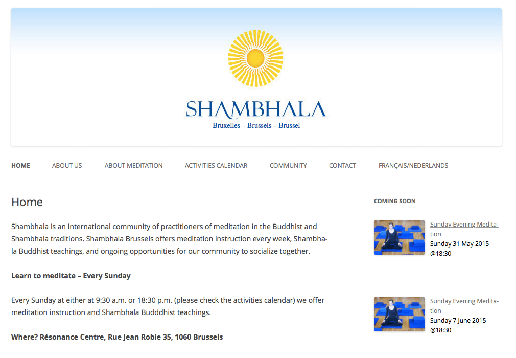 Shambhala Meditation Center Belgium
