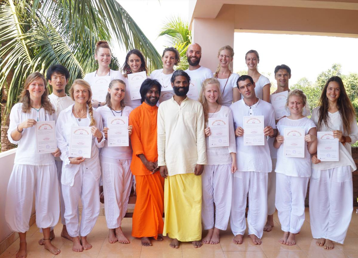 Yoga Meditation Aarsha Yoga Vidya Peetham India