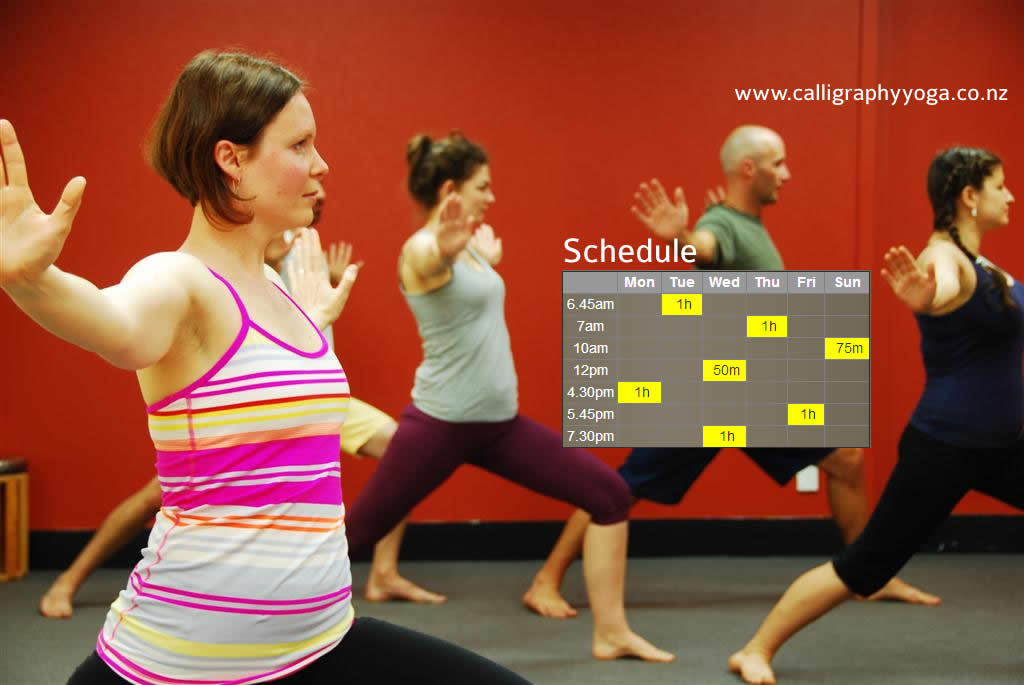 Calligraphy Yoga Wellington