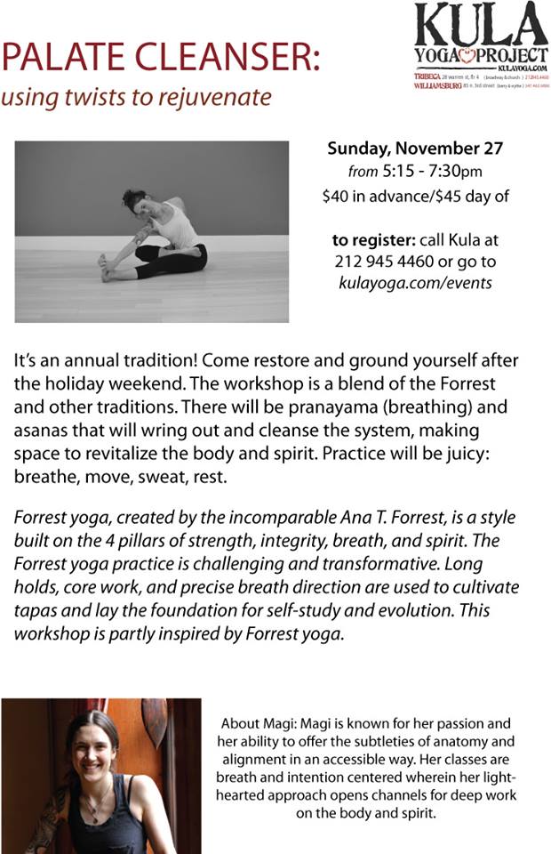 Kula Yoga Project Soho United States