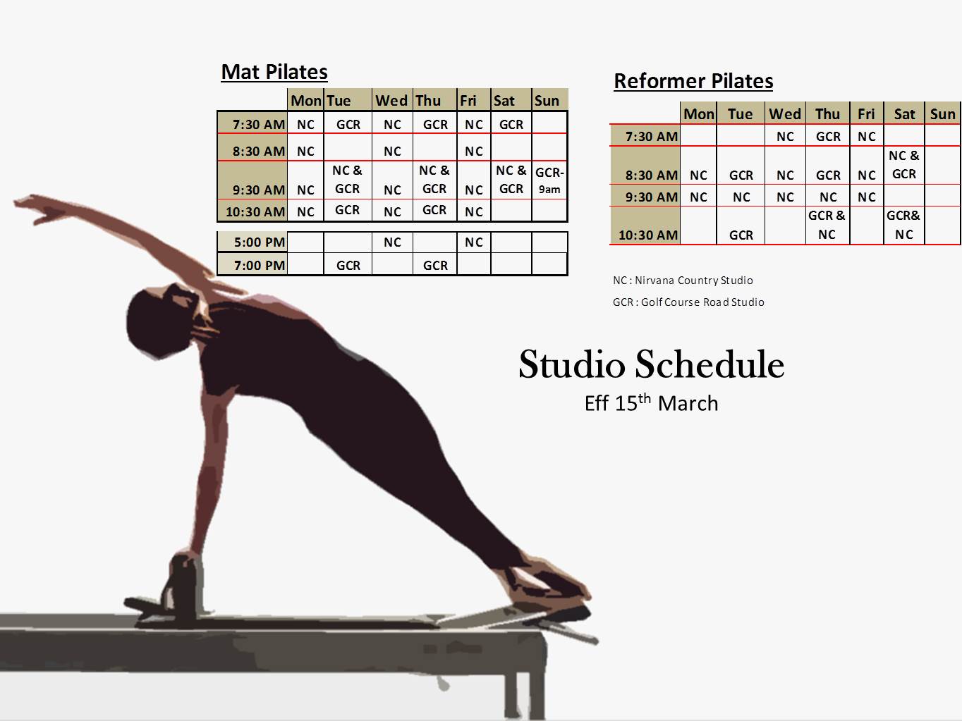 Redmat Pilates- Nirvanacountry Studio Gurugram Haryana 