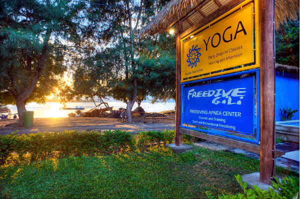 Freedive Gili Yoga and Meditation Tenggara Gili Trawangan
