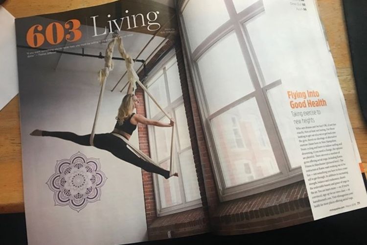 Kama Fitness Aerial Fitness Fun Yoga Studio Manchester