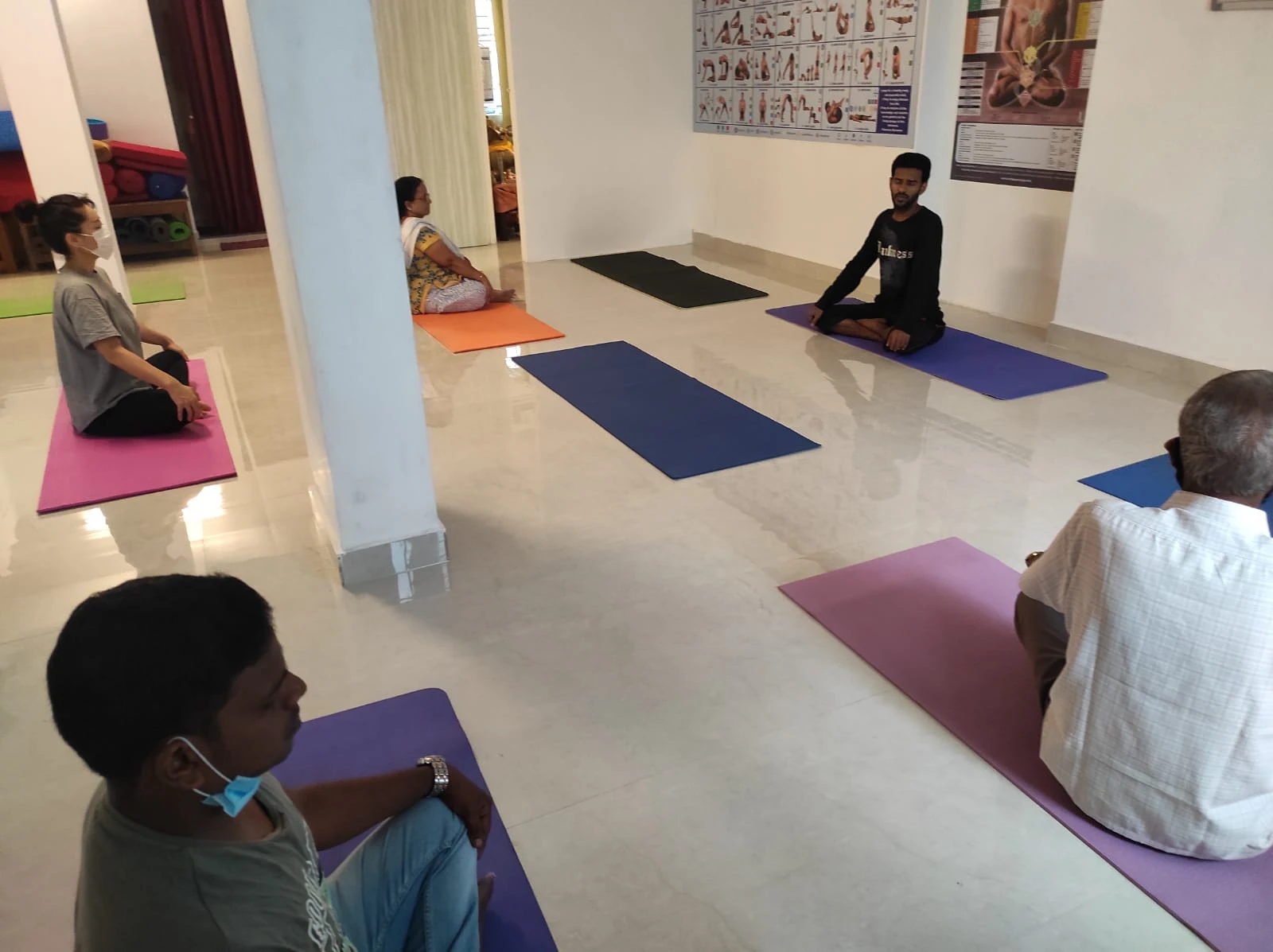 Asana Andiappan Yoga Centre Ashok Nagar India