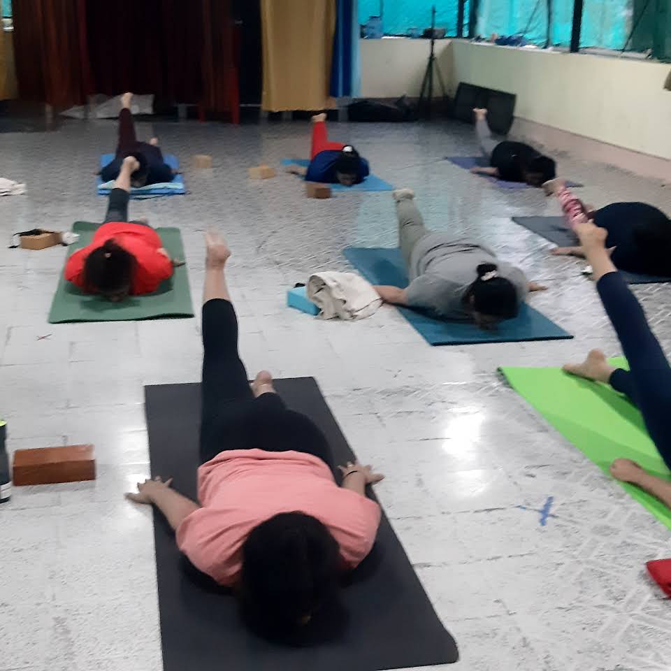 Versatile yoga center