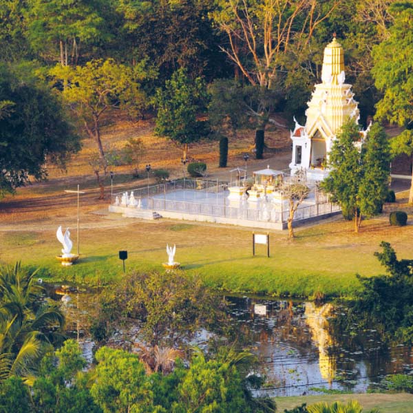 Wat Yan nasangwararam Woramahawihan Thailand